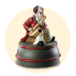 Musicbox 'Saxophonist'