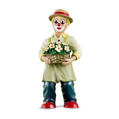Clown With Flower Basket